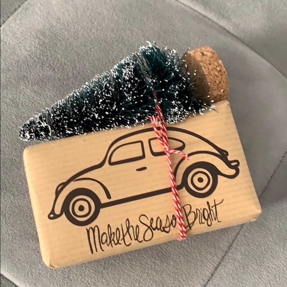 NWT Anthropologie Holiday Tree Blue Spruce Soap